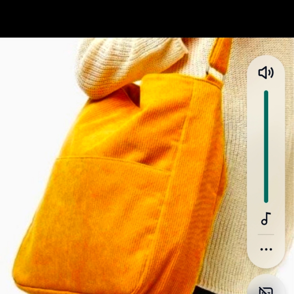 Yellow tote